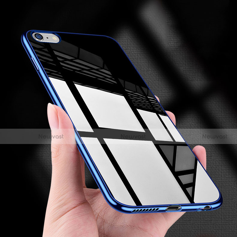 Ultra-thin Transparent TPU Soft Case T08 for Apple iPhone 6 Plus