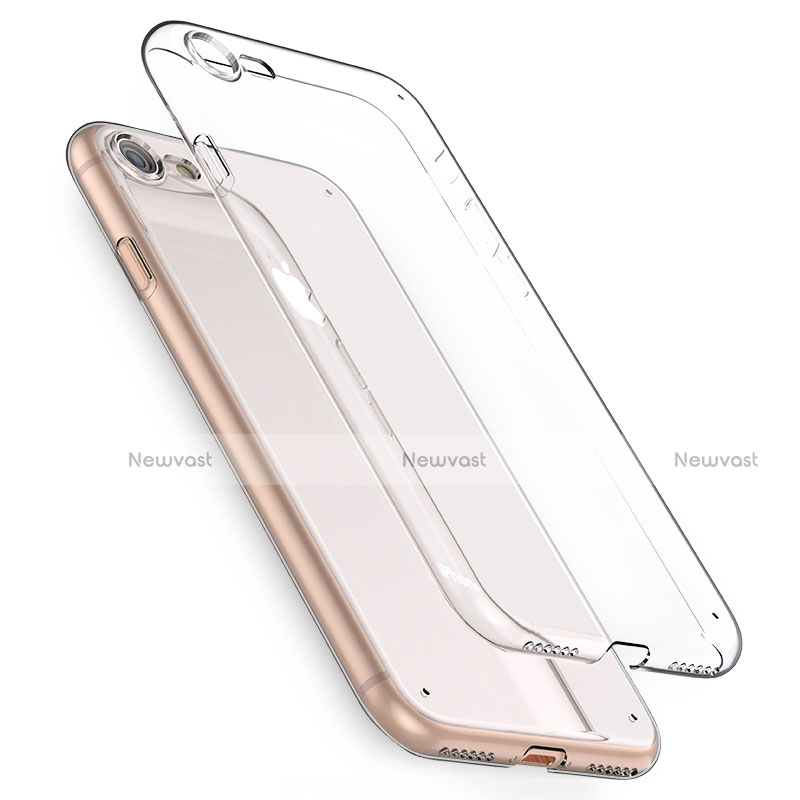 Ultra-thin Transparent TPU Soft Case T08 for Apple iPhone 7 Clear