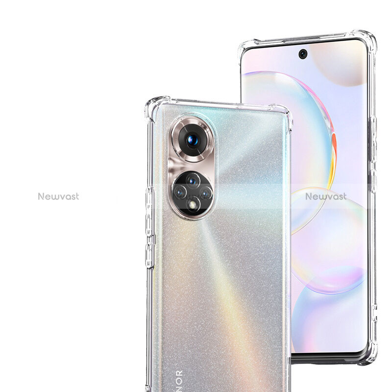 Ultra-thin Transparent TPU Soft Case T08 for Huawei Honor 50 5G Clear