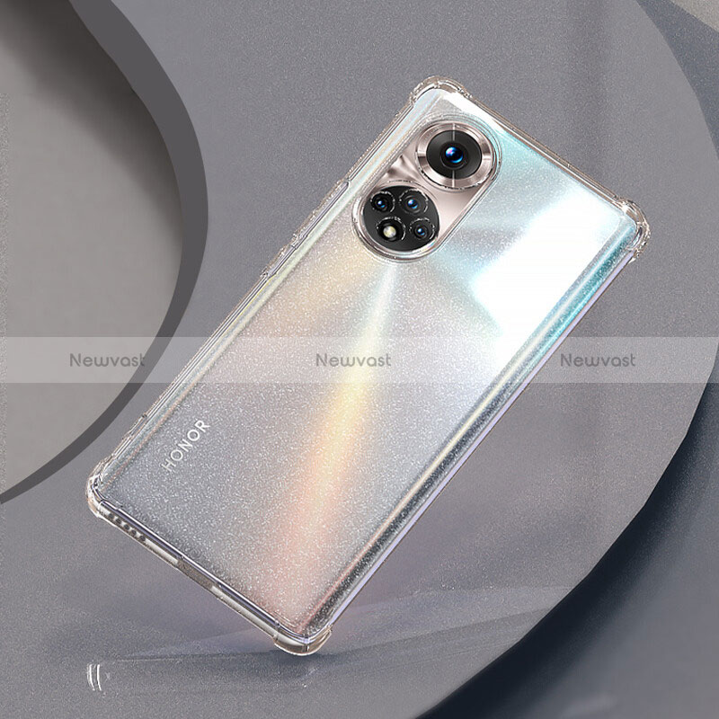 Ultra-thin Transparent TPU Soft Case T08 for Huawei Honor 50 5G Clear