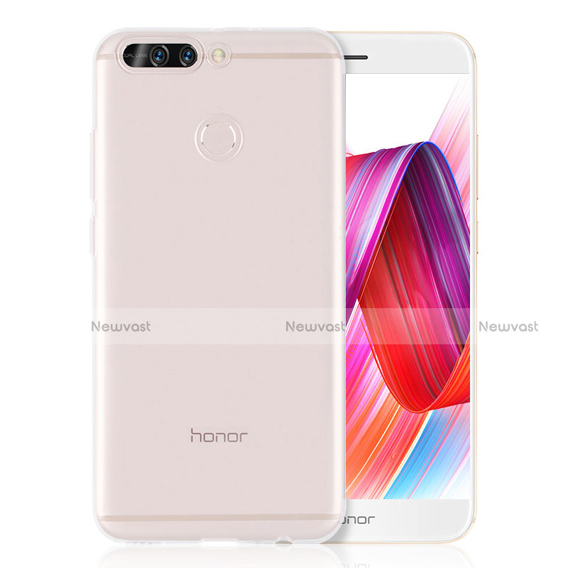 Ultra-thin Transparent TPU Soft Case T08 for Huawei Honor 8 Pro Clear