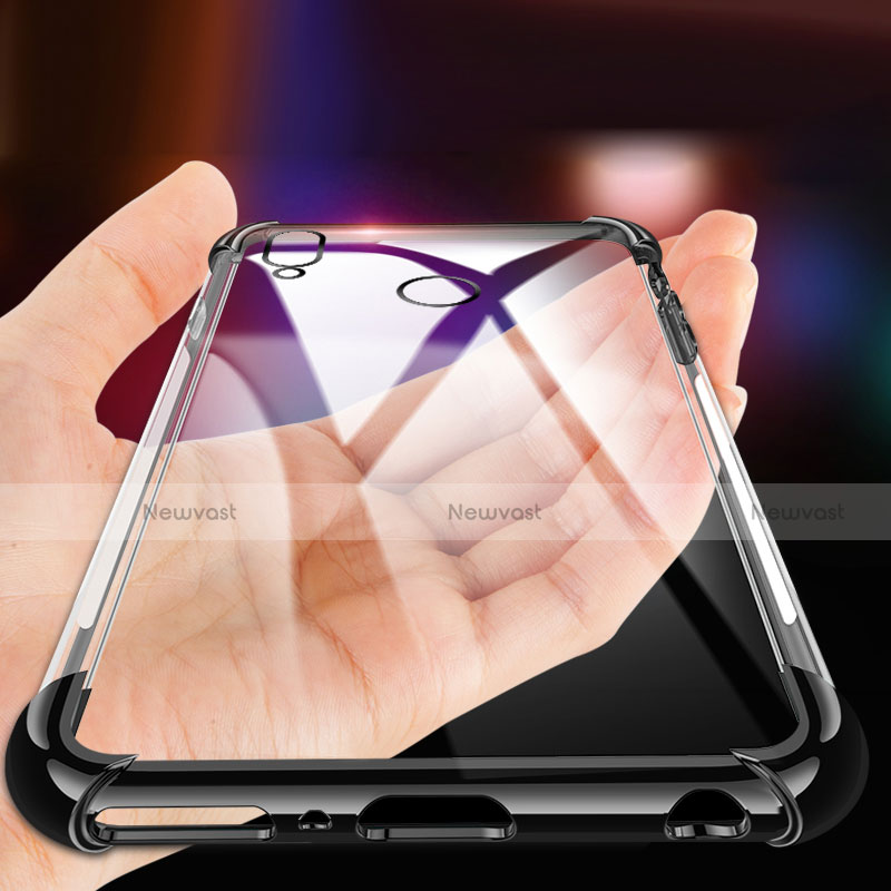 Ultra-thin Transparent TPU Soft Case T08 for Huawei Honor 8X Max Black