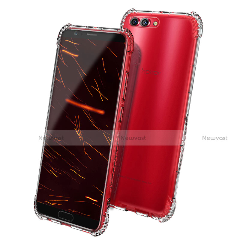 Ultra-thin Transparent TPU Soft Case T08 for Huawei Honor View 10 Clear