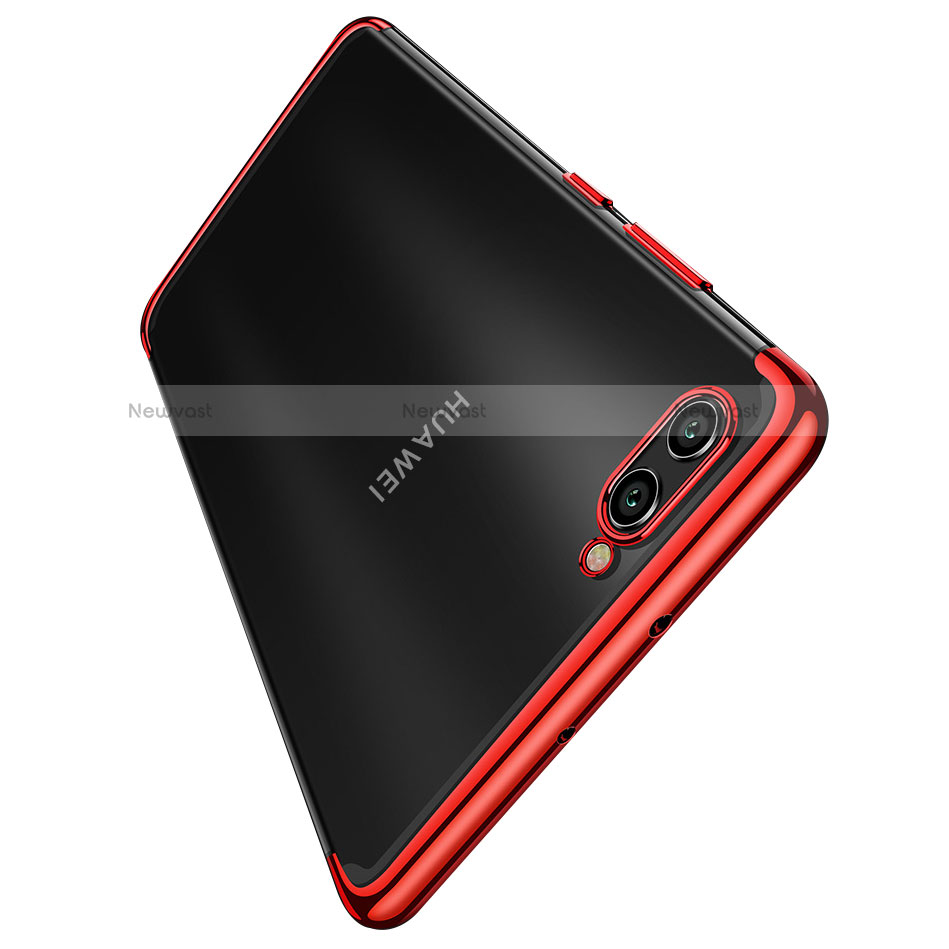 Ultra-thin Transparent TPU Soft Case T08 for Huawei Nova 2S Red