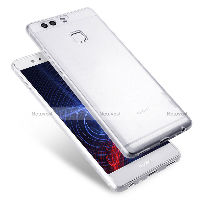 Ultra-thin Transparent TPU Soft Case T08 for Huawei P9 Clear