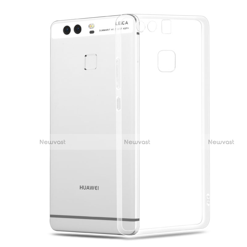 Ultra-thin Transparent TPU Soft Case T08 for Huawei P9 Clear