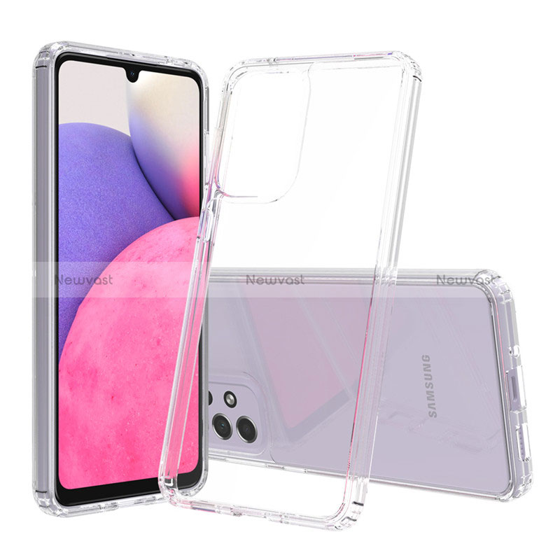 Ultra-thin Transparent TPU Soft Case T08 for Samsung Galaxy A33 5G Clear