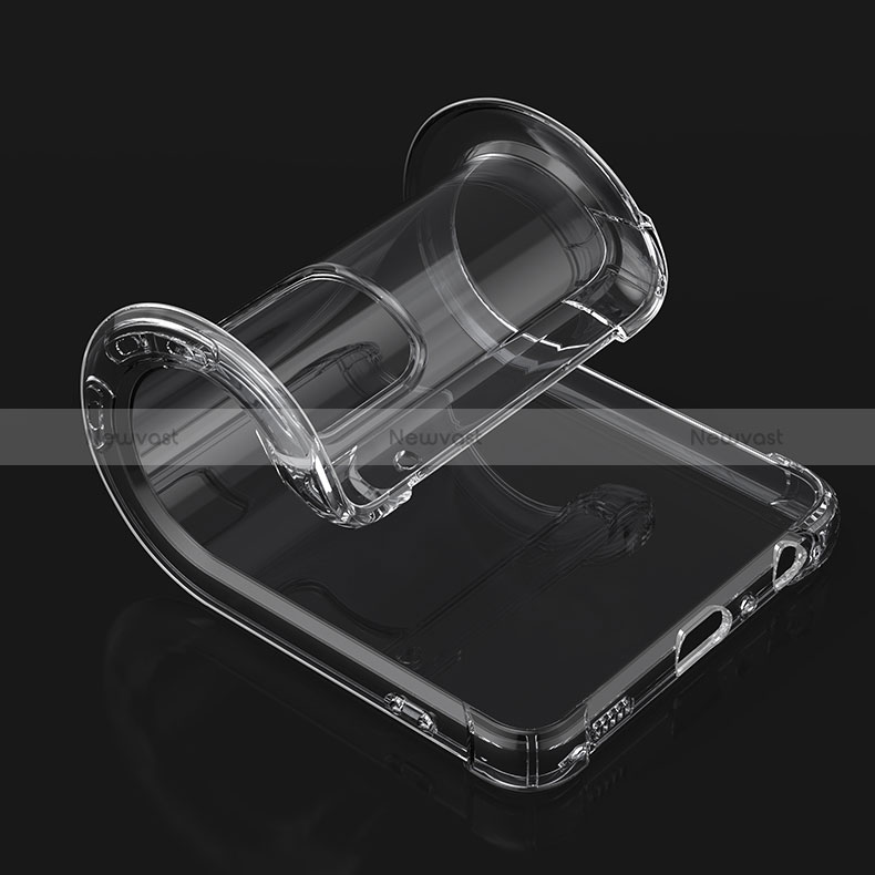 Ultra-thin Transparent TPU Soft Case T08 for Samsung Galaxy A52 4G Clear