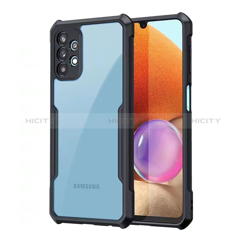 Ultra-thin Transparent TPU Soft Case T08 for Samsung Galaxy A72 5G Black