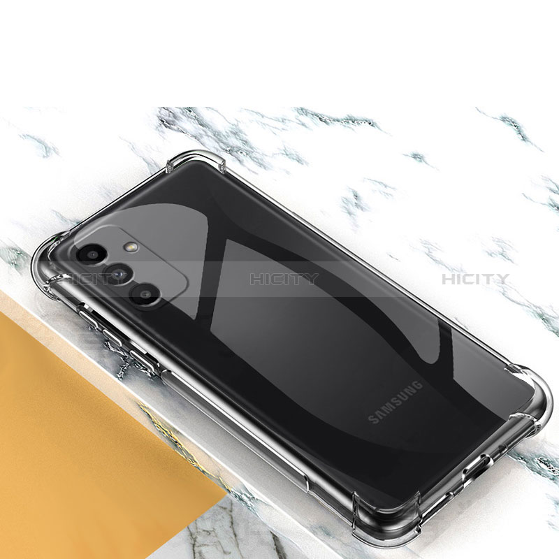 Ultra-thin Transparent TPU Soft Case T08 for Samsung Galaxy F23 5G Clear