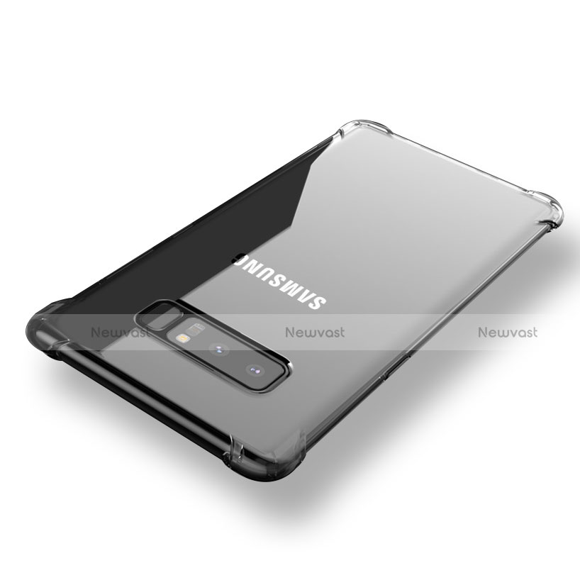 Ultra-thin Transparent TPU Soft Case T08 for Samsung Galaxy Note 8 Clear