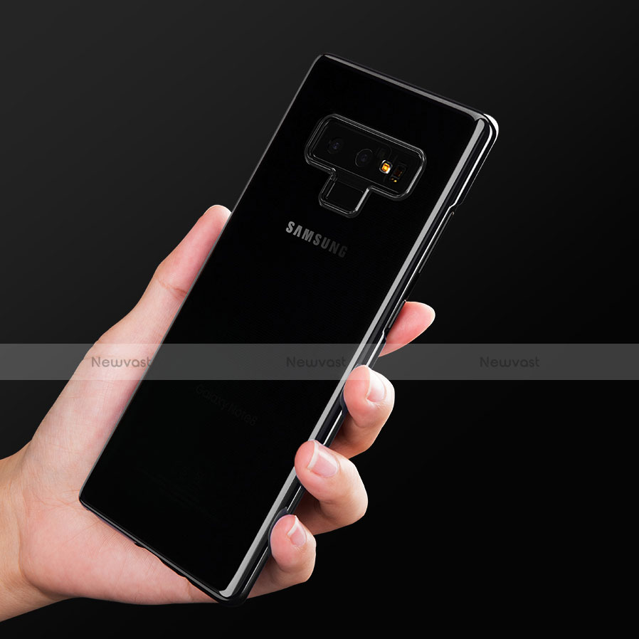 Ultra-thin Transparent TPU Soft Case T08 for Samsung Galaxy Note 9 Black