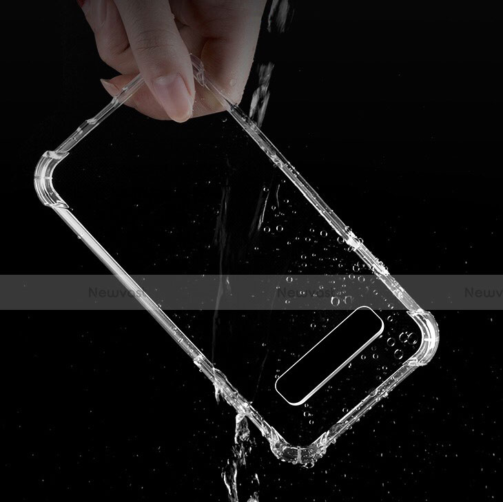 Ultra-thin Transparent TPU Soft Case T08 for Samsung Galaxy S10 Plus Clear