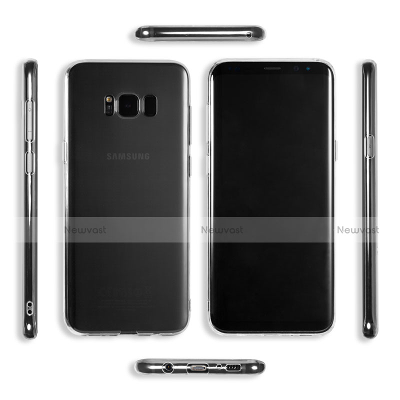 Ultra-thin Transparent TPU Soft Case T08 for Samsung Galaxy S8 Clear