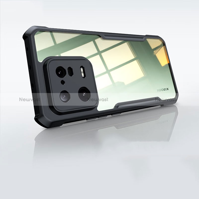 Ultra-thin Transparent TPU Soft Case T08 for Xiaomi Mi 13 Pro 5G Black