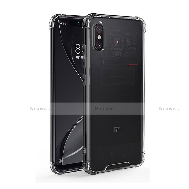 Ultra-thin Transparent TPU Soft Case T08 for Xiaomi Mi 8 Explorer Clear