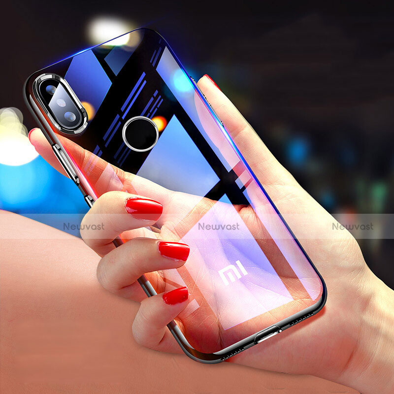 Ultra-thin Transparent TPU Soft Case T08 for Xiaomi Mi 8 SE Black