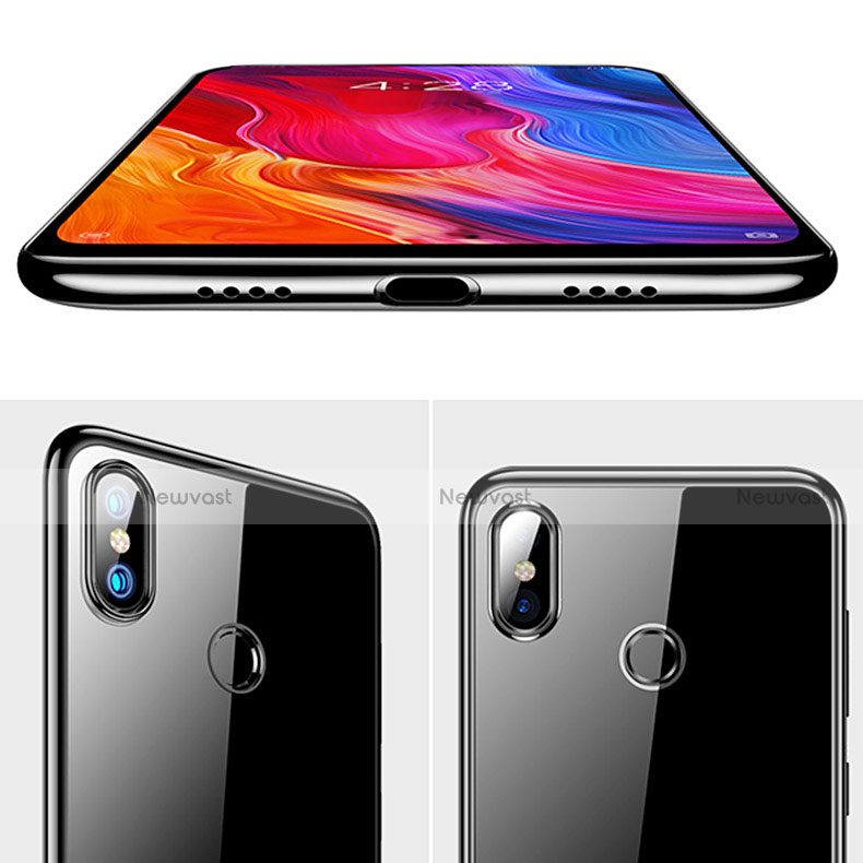 Ultra-thin Transparent TPU Soft Case T08 for Xiaomi Mi 8 SE Black