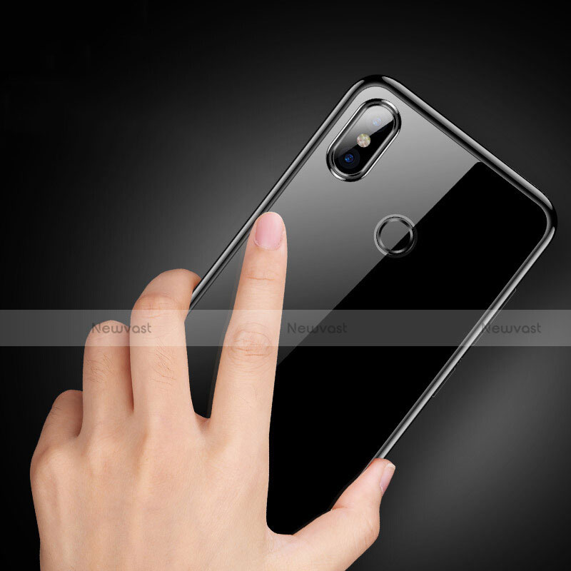 Ultra-thin Transparent TPU Soft Case T08 for Xiaomi Mi 8 SE Black