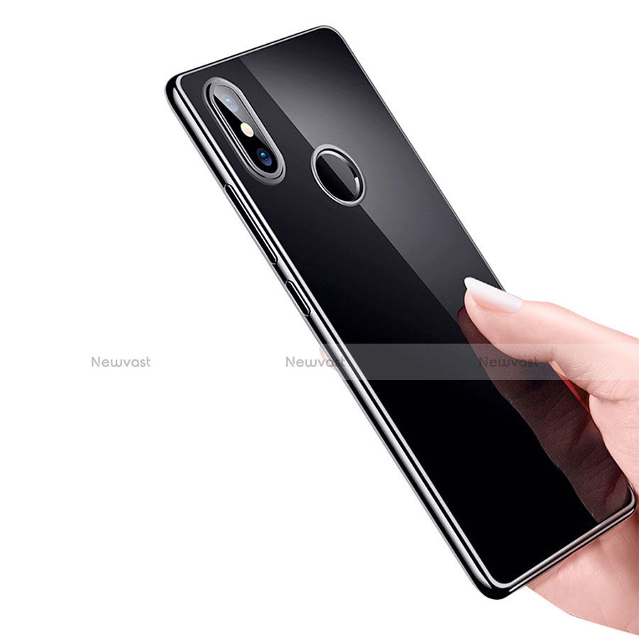 Ultra-thin Transparent TPU Soft Case T08 for Xiaomi Mi 8 SE Black