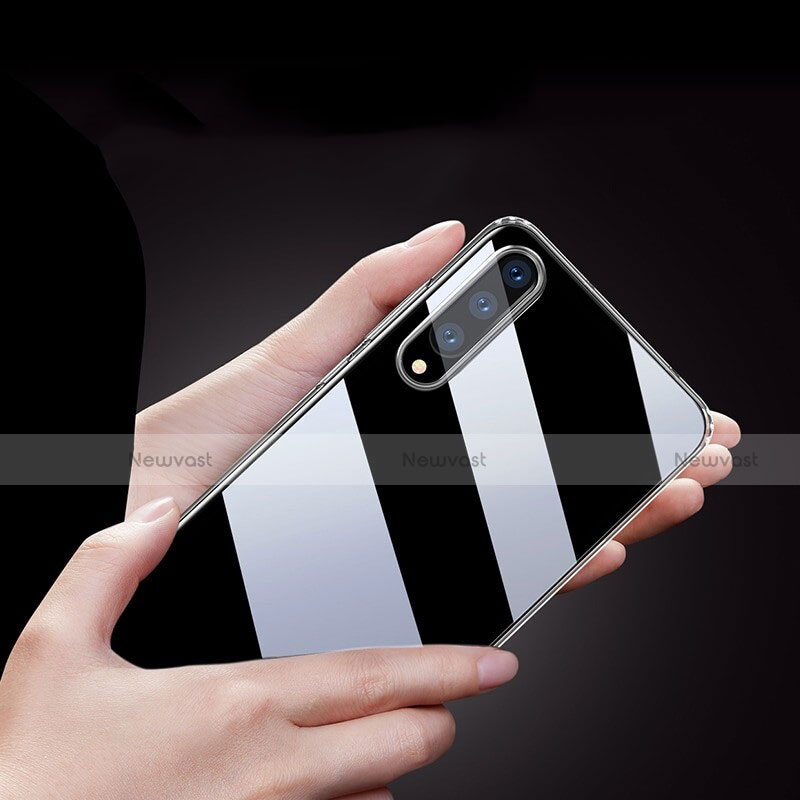 Ultra-thin Transparent TPU Soft Case T08 for Xiaomi Mi A3 Lite Clear