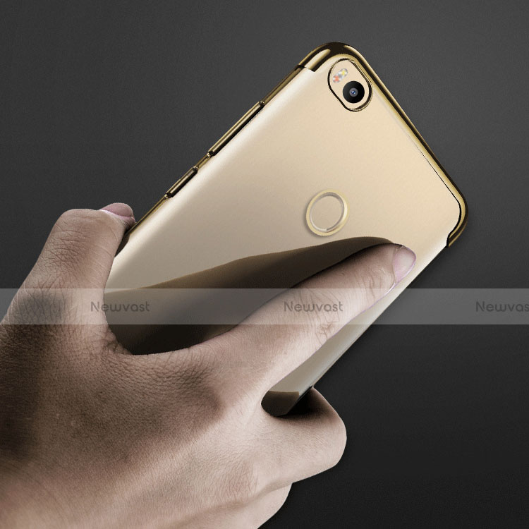 Ultra-thin Transparent TPU Soft Case T08 for Xiaomi Mi Max 2 Gold