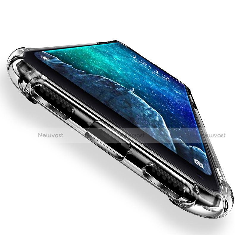 Ultra-thin Transparent TPU Soft Case T08 for Xiaomi Mi Mix 2 Clear