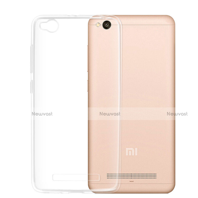 Ultra-thin Transparent TPU Soft Case T08 for Xiaomi Redmi 4A Clear