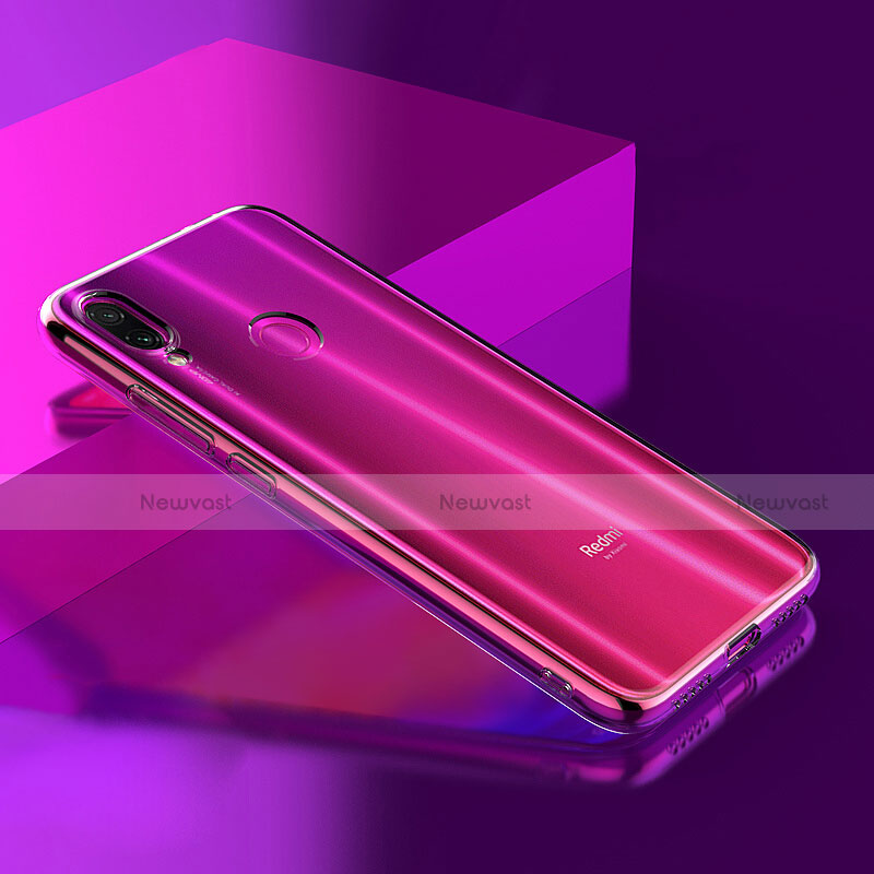 Ultra-thin Transparent TPU Soft Case T08 for Xiaomi Redmi Note 7 Clear