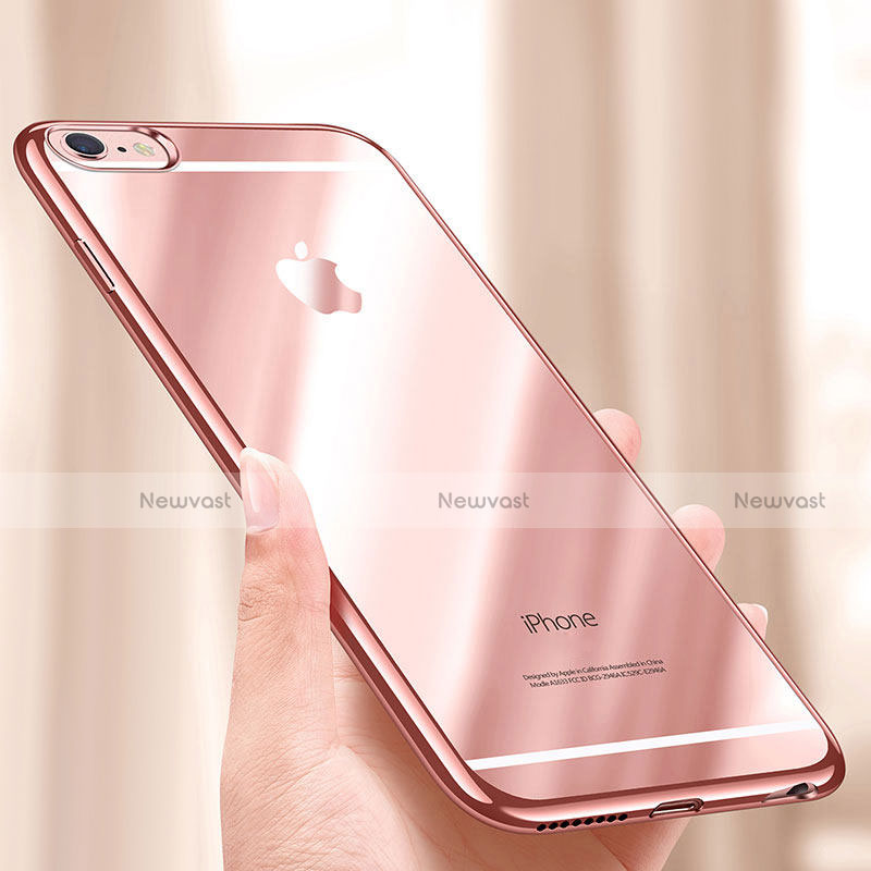 Ultra-thin Transparent TPU Soft Case T09 for Apple iPhone 6 Plus