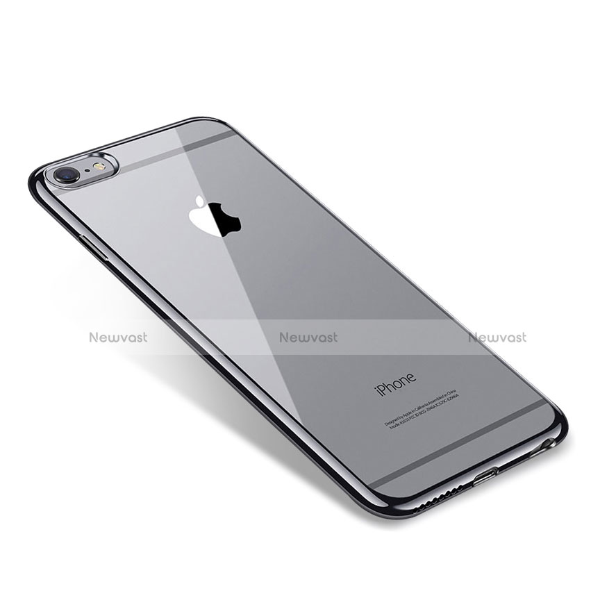 Ultra-thin Transparent TPU Soft Case T09 for Apple iPhone 6S Plus Black