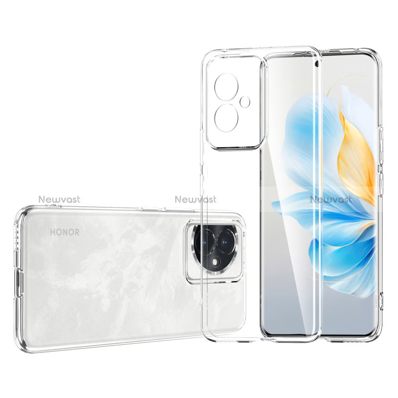 Ultra-thin Transparent TPU Soft Case T09 for Huawei Honor 100 5G Clear