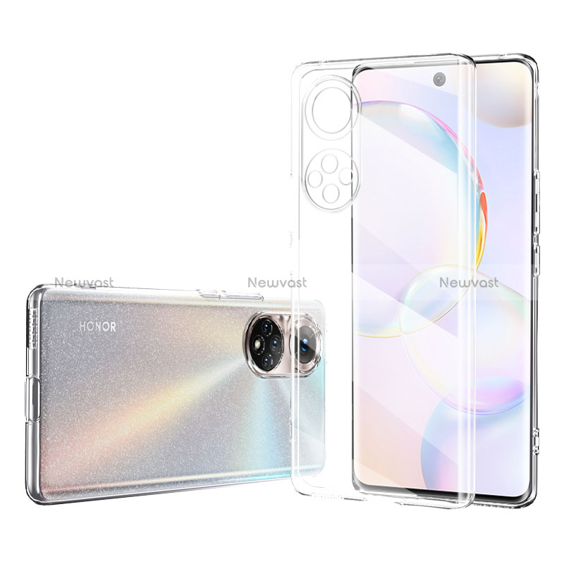 Ultra-thin Transparent TPU Soft Case T09 for Huawei Honor 50 5G Clear