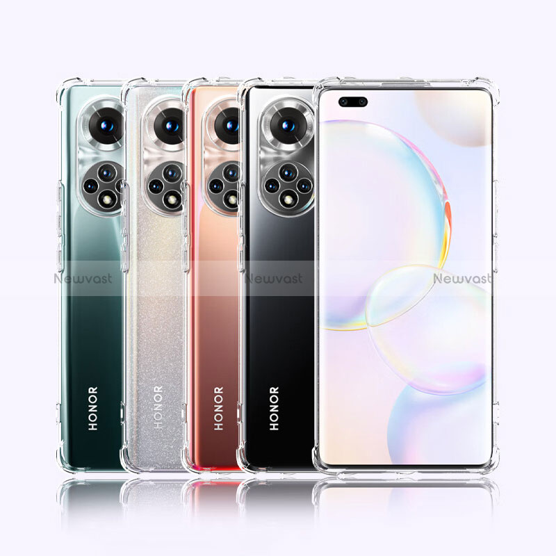 Ultra-thin Transparent TPU Soft Case T09 for Huawei Honor 50 Pro 5G Clear