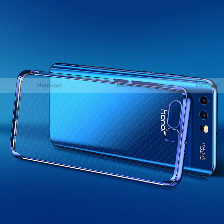 Ultra-thin Transparent TPU Soft Case T09 for Huawei Honor 9 Blue