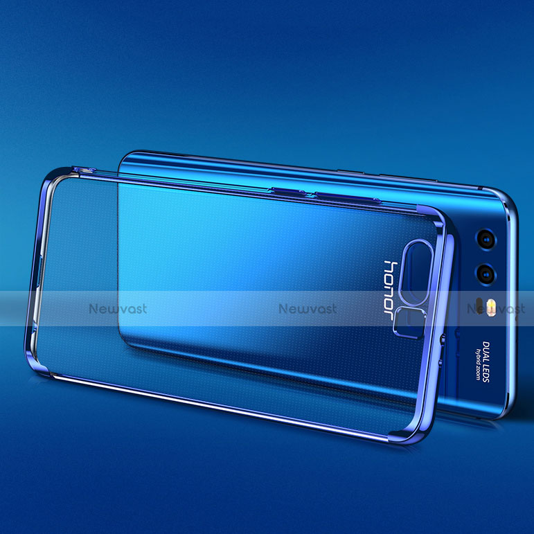 Ultra-thin Transparent TPU Soft Case T09 for Huawei Honor 9 Premium Blue