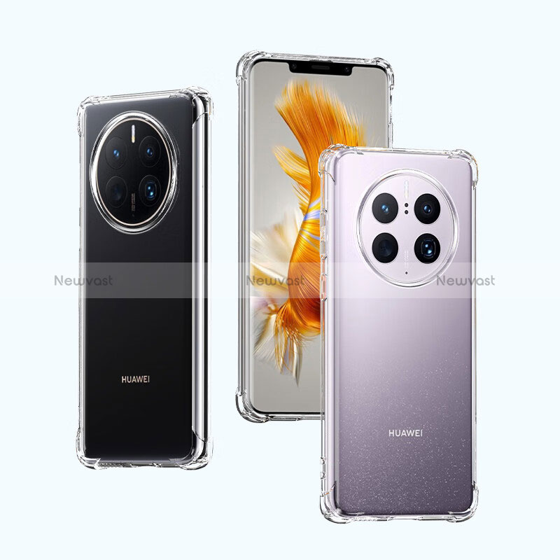 Ultra-thin Transparent TPU Soft Case T09 for Huawei Mate 50 Pro Clear