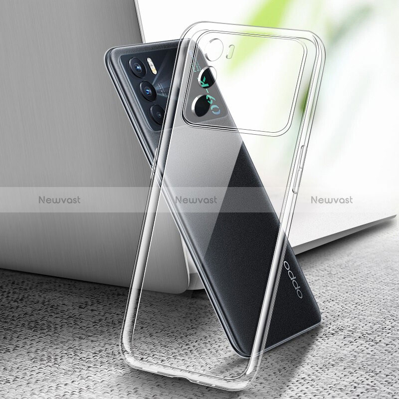 Ultra-thin Transparent TPU Soft Case T09 for Oppo K9 Pro 5G Clear