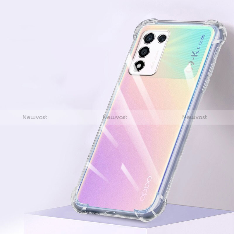 Ultra-thin Transparent TPU Soft Case T09 for Oppo K9S 5G Clear