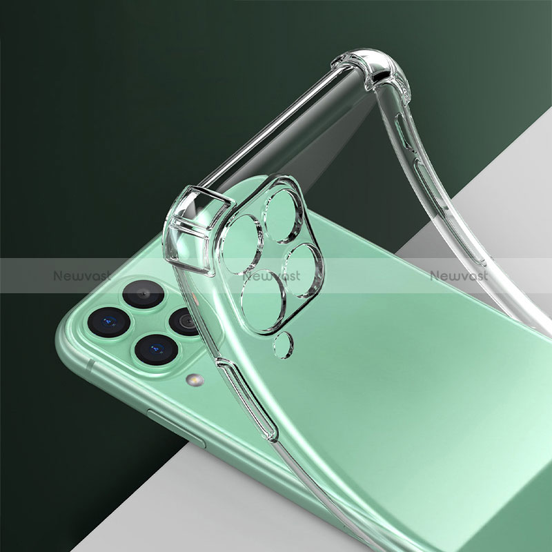 Ultra-thin Transparent TPU Soft Case T09 for Samsung Galaxy M12 Clear