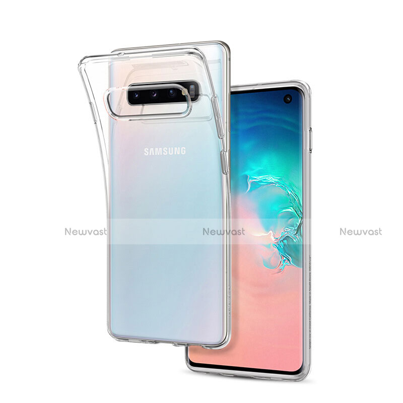 Ultra-thin Transparent TPU Soft Case T09 for Samsung Galaxy S10 Clear