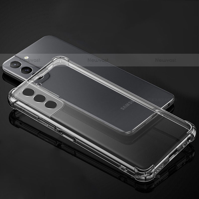 Ultra-thin Transparent TPU Soft Case T09 for Samsung Galaxy S21 FE 5G Clear