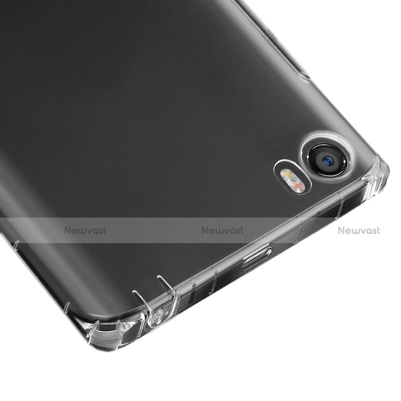 Ultra-thin Transparent TPU Soft Case T09 for Xiaomi Mi 5 Clear