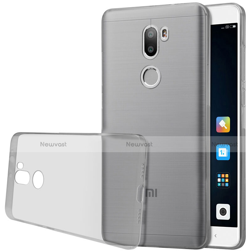 Ultra-thin Transparent TPU Soft Case T09 for Xiaomi Mi 5S Plus Gray