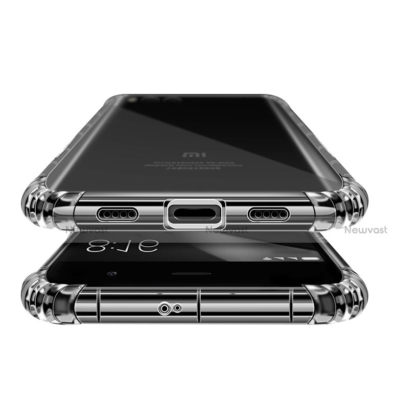 Ultra-thin Transparent TPU Soft Case T09 for Xiaomi Mi 6 Clear