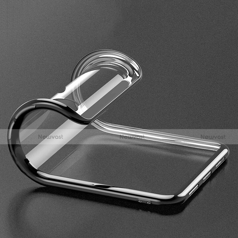 Ultra-thin Transparent TPU Soft Case T09 for Xiaomi Mi 8 Black