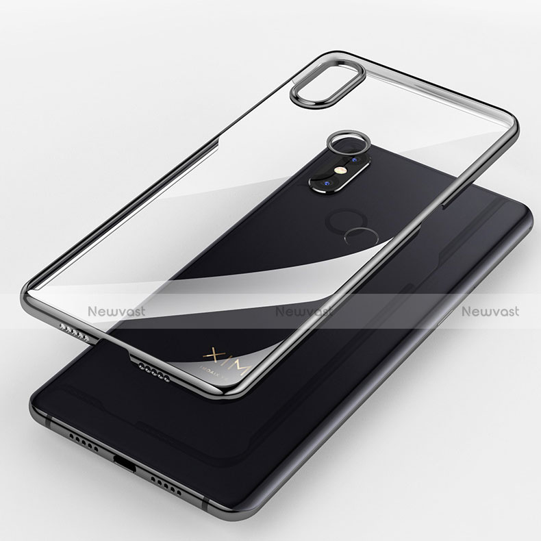 Ultra-thin Transparent TPU Soft Case T09 for Xiaomi Mi Mix 3 Black