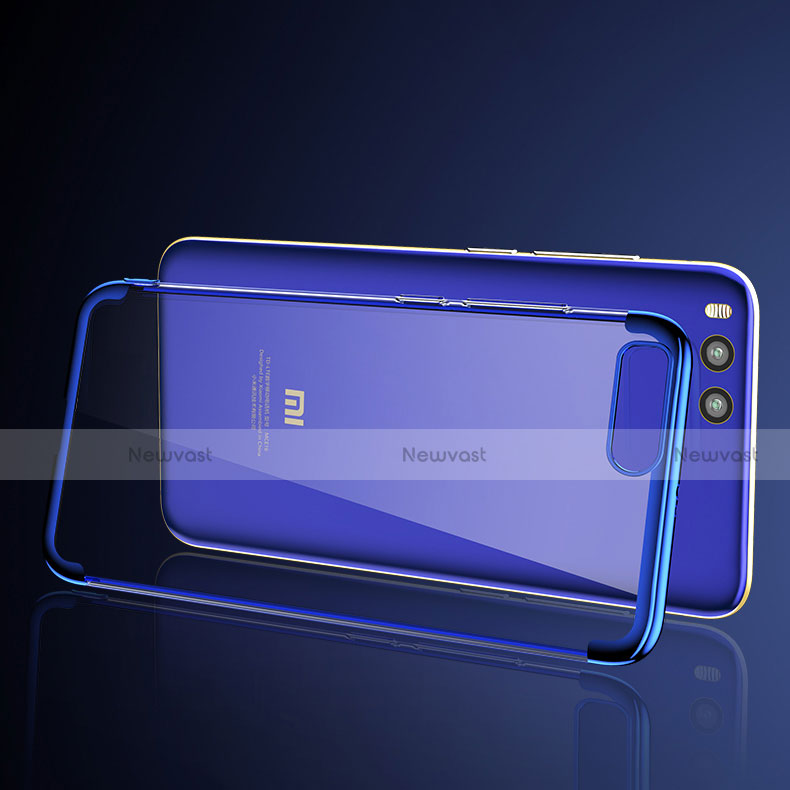 Ultra-thin Transparent TPU Soft Case T09 for Xiaomi Mi Note 3 Blue