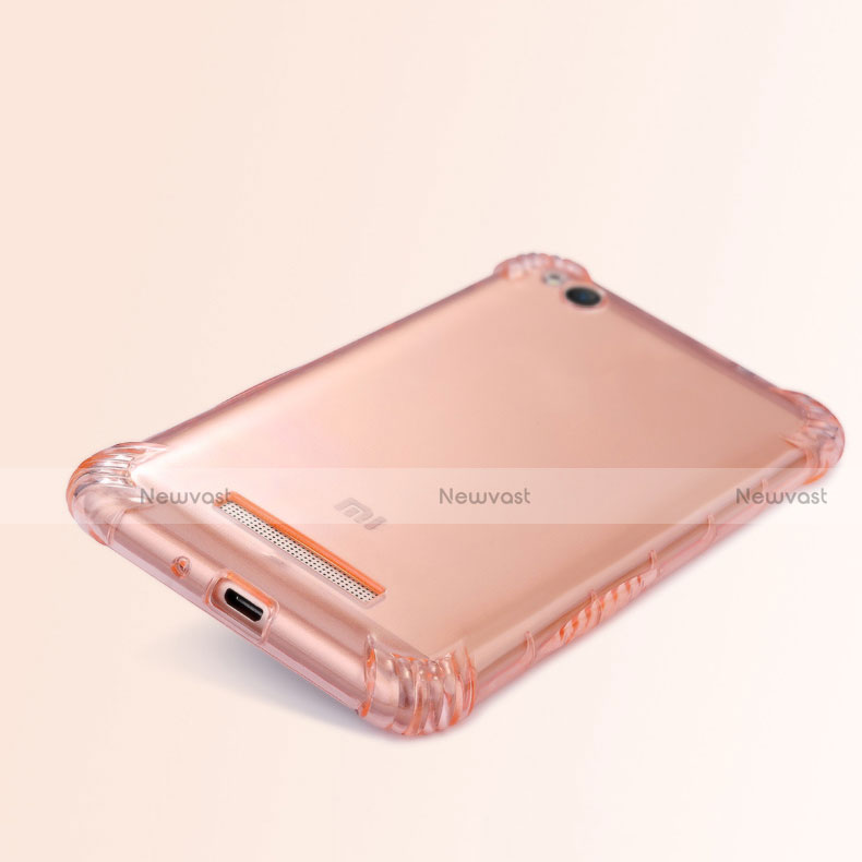 Ultra-thin Transparent TPU Soft Case T09 for Xiaomi Redmi 4A Clear