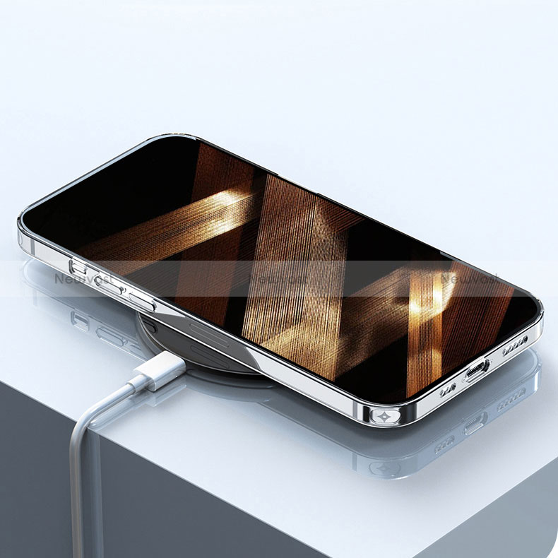 Ultra-thin Transparent TPU Soft Case T10 for Apple iPhone 15 Pro Clear